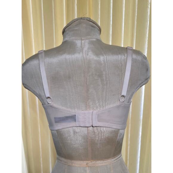 Victorias Secret Very Sexy Unlined Plunge Chantilly Lace Bra Coral Yellow 36DD - Picture 2 of 4